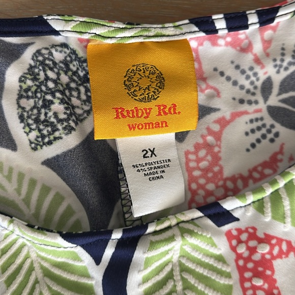 Ruby Rd 2X blue green - Picture 2 of 4